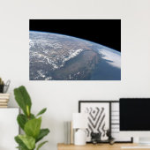 カリフォルニアとネバダは宇宙から見た。 ポスター (ホームオフィス)