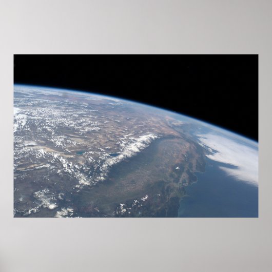 カリフォルニアとネバダは宇宙から見た。 ポスター (正面)