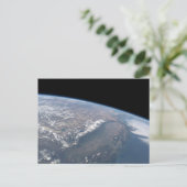 カリフォルニアとネバダは宇宙から見た。 ポストカード (スタンド正面)