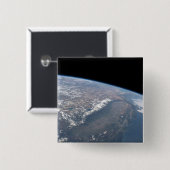 カリフォルニアとネバダは宇宙から見た。 缶バッジ (正面&裏面)