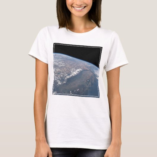 カリフォルニアとネバダは宇宙から見た。 Tシャツ (正面)