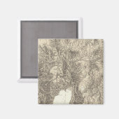 カリフォルニアとネバダ マグネット (正面/裏面)