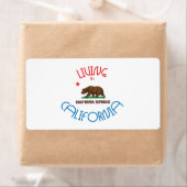 カリフォルニアに住む ラベル (インサイチュ)