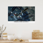 カリフォルニアに対する自由 ポスター (キッチン)