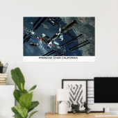 カリフォルニアに対する自由 ポスター (ホームオフィス)