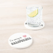 カリフォルニアに引っ越す コースター (側面)