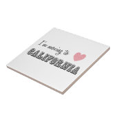 カリフォルニアに引越します タイル (側面)