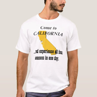 カリフォルニアに来られる Tシャツ