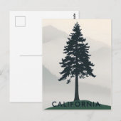 カリフォルニアのはがき ポストカード (正面/裏面)