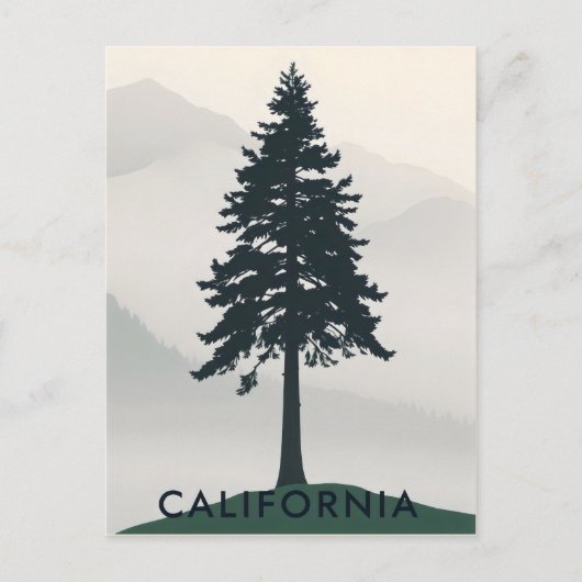 カリフォルニアのはがき ポストカード (正面)