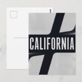 カリフォルニアのはがき ポストカード (正面/裏面)