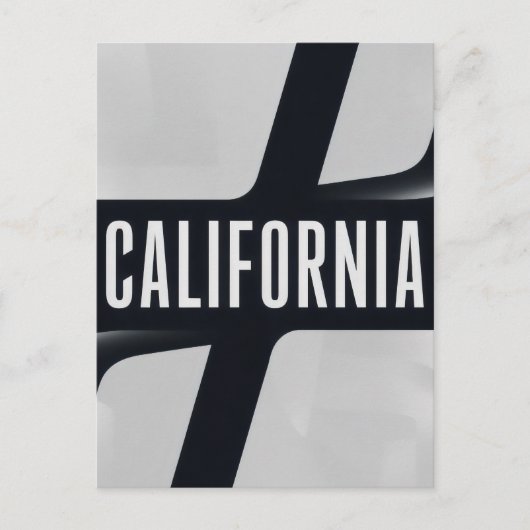 カリフォルニアのはがき ポストカード (正面)