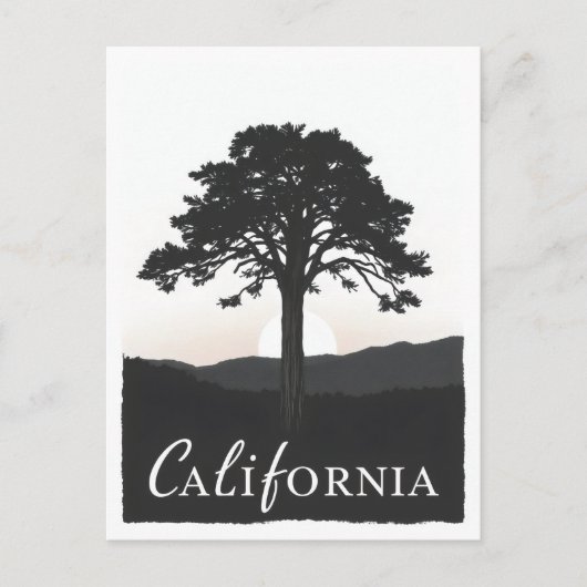 カリフォルニアのはがき ポストカード (正面)