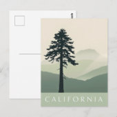 カリフォルニアのはがき ポストカード (正面/裏面)