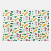 カリフォルニアのアイコン キッチンタオル (横)