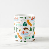 カリフォルニアのアイコン コーヒーマグカップ (中央)