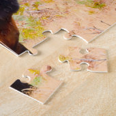 カリフォルニアのアメリカのムース。 ジグソーパズル (側面)