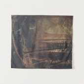 カリフォルニアのアルバート·ビアスタット·ジャイアント·セコイアの木 タペストリー (正面(横))