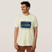 カリフォルニアのオーガニックGrown Logo Tシャツ (正面フル)