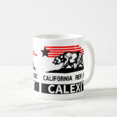 カリフォルニアのカルジット コーヒーマグカップ (正面右)