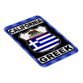 カリフォルニアのギリシャ系アメリカ磁石 マグネット (右側)