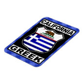 カリフォルニアのギリシャ系アメリカ磁石 マグネット (左側)