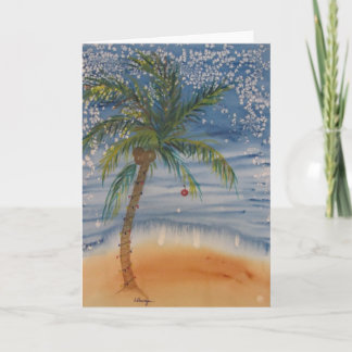 カリフォルニアのクリスマスグリーティングカード シーズンカード