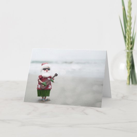 カリフォルニアのクリスマス シーズンカード (正面)