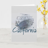 カリフォルニアのグリーティングカード カード (黄色い花)
