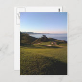 カリフォルニアのゴルフ ポストカード (正面/裏面)