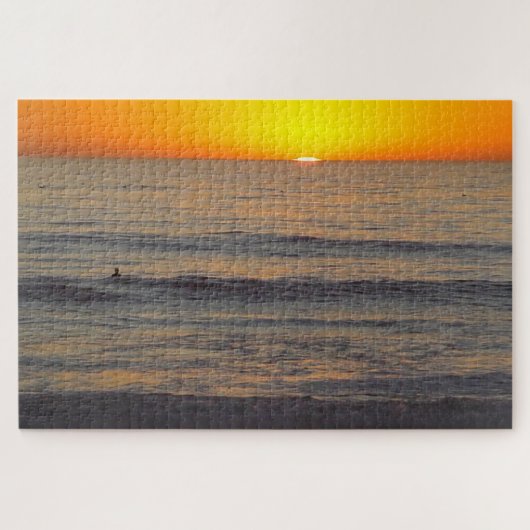 カリフォルニアのサンセットケンゲージ写真 ジグソーパズル (横)