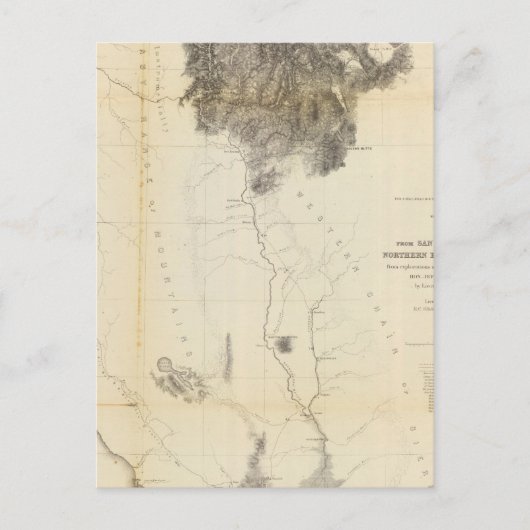 カリフォルニアのサンフランシスコ湾からN境界 ポストカード (正面)