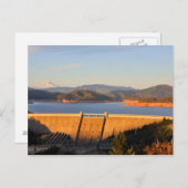 カリフォルニアのシャスタレイクダム ポストカード (正面/裏面)