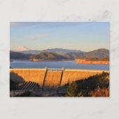 カリフォルニアのシャスタレイクダム ポストカード (正面)