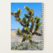 カリフォルニアのジョシュア・ツリー ノートブック (裏面)