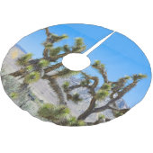 カリフォルニアのジョシュア・ツリー ブラッシュドポリエステルツリースカート (アングル)