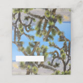 カリフォルニアのジョシュア・ツリー プレイスカード (外部開封)