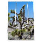 カリフォルニアのジョシュア・ツリー ミディアムペーパーバッグ (裏面)