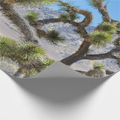 カリフォルニアのジョシュア・ツリー ラッピングペーパー (角)