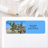 カリフォルニアのジョシュア・ツリー ラベル (インサイチュ)