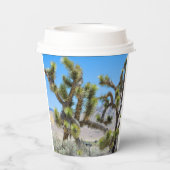 カリフォルニアのジョシュア・ツリー 紙コップ (裏面)