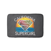 カリフォルニアのスーパーガールサンセットグラフィック バスマット (正面)