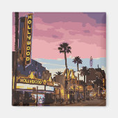 カリフォルニアのナイトクラブパープルロサンゼルス マグネット (正面)