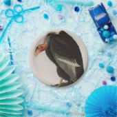 カリフォルニアのハゲワシの鳥のアメリカオードボンプリント ペーパープレート (パーティー)