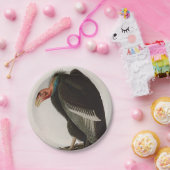 カリフォルニアのハゲワシの鳥のアメリカオードボンプリント ペーパープレート (パーティー)