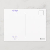 カリフォルニアのブラッドミンズ:パシフィックコーストアイリス ポストカード (裏面)