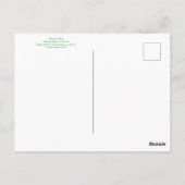 カリフォルニアのブラームズ：カリフォルニア・ゴールデロッド ポストカード (裏面)