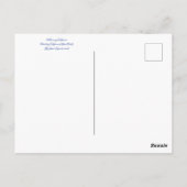 カリフォルニアのブラームズ: Sky Lupines ポストカード (裏面)