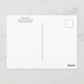 カリフォルニアのブルーム：青い目の草 ポストカード (裏面)