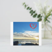 カリフォルニアのポストカードバレンタインデー ポストカード (スタンド正面)